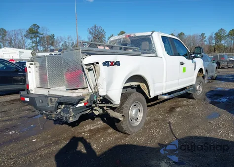 2017 Ford F-250 Xl from USA, damaged, VIN 1FT7X2B66HEB79909